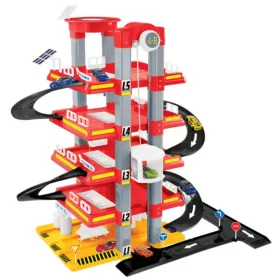   OUTLET Garaj cu 5 etaje Mochtoys cu intrare - produs incomplet