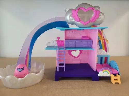 OUTLET Hatchimals Alive! Set surpriza de ingrijire pentru copii mici + figurina - produs incomplet