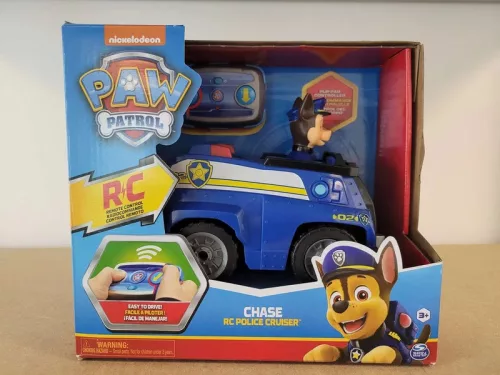 PRISE Psi Patrol Chase Radio Mașină Telecomandă Vehicul Mașină Mașină Poliție + Telecomandă RC - Returnată