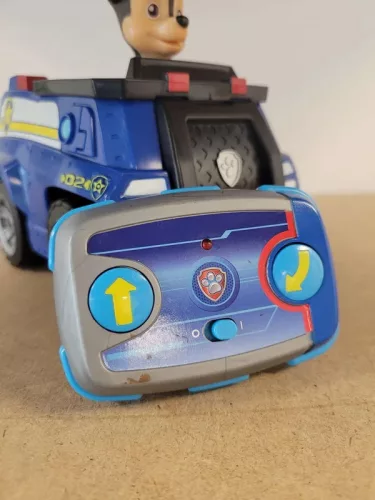 PRISE Psi Patrol Chase Radio Mașină Telecomandă Vehicul Mașină Mașină Poliție + Telecomandă RC - Returnată