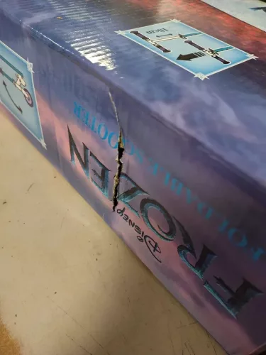 OUTLET Trotineta pliabila Frozen Disney cu doua roti cu ghidon reglabil Frozen AMBALAJ DEFECTAT