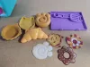 OUTLET Casă Pisici Gabi Set Bucătărie Mic Jucărie Cuptor Microunde + Accesorii 11 Bucăți Lumină Sunet Casa de păpuși Gabby'S DEFECT