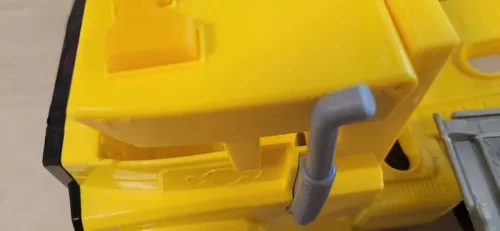 OUTLET Psi Patrol 2in1 Interactive Large Truck Yellow Vehicle X-Treme Truck + Rubble Dog Figure - produs defect