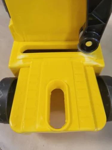 OUTLET Psi Patrol 2in1 Interactive Large Truck Yellow Vehicle X-Treme Truck + Rubble Dog Figure - produs defect