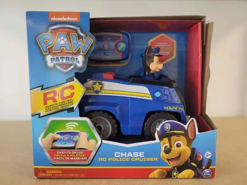 PRISE Psi Patrol Chase Radio Mașină Telecomandă Vehicul Mașină Mașină Poliție + Telecomandă RC - Produs defect