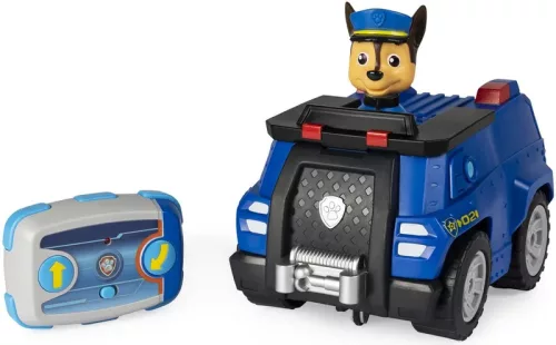 PRISE Psi Patrol Chase Radio Mașină Telecomandă Vehicul Mașină Mașină Poliție + Telecomandă RC - Produs defect