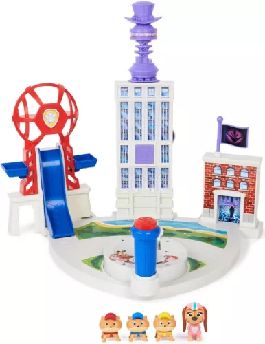 OUTLET Psi Patrol The Mighty Movie Set Film Large Liberty&Poms Base - produs defect