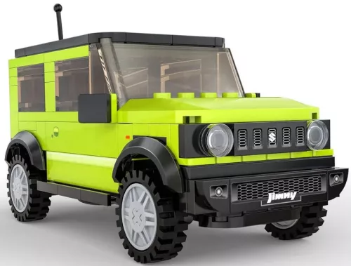 OUTLET Kit CaDA Vehicul tot terenul Green Car Vehicul Suzuki Jimny SUV 192 piese AMBALAJ DETERMINAT
