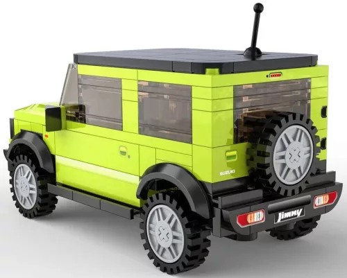OUTLET Kit CaDA Vehicul tot terenul Green Car Vehicul Suzuki Jimny SUV 192 piese AMBALAJ DETERMINAT