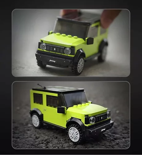 OUTLET Kit CaDA Vehicul tot terenul Green Car Vehicul Suzuki Jimny SUV 192 piese AMBALAJ DETERMINAT