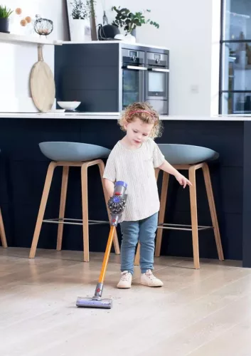 OUTLET Aspirator pentru copii Dyson vertical wireless cu sunet Casdon - produs defect