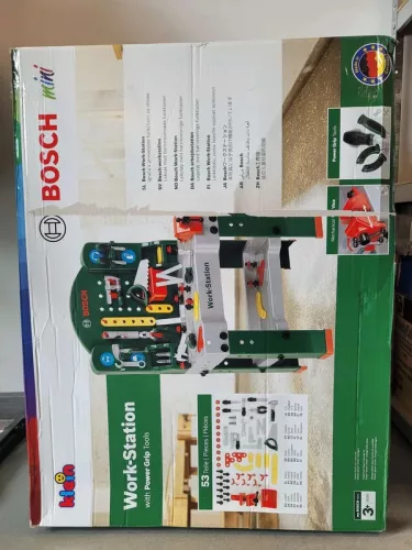 OUTLET Atelier mare Bosch mini cu unealta pentru copii Klein 8580 - produs defect