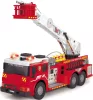 OUTLET Camion de pompieri cu telecomandă pentru pompieri cu scară mobilă Lumină/sunet RC - Produs defect