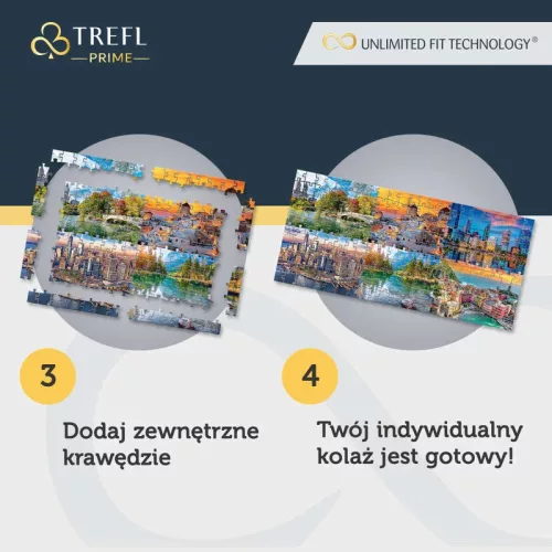 OUTLET Puzzle 1000 Alpejska Sielanka Bavaria, Germania Unlimited Fit Technology AMBALAJ DETERMINAT