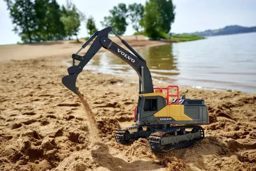 OUTLET Excavator cu telecomandă Volvo Construction Lumină și sunet - mărfuri returnate