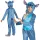 OUTLET Costum de carnaval Disney Lilo&Stitch Costum Costum Stitch 127-136 cm (7-8 ani) Kigurumi WADDLIWY