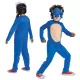 OUTLET Costum de carnaval Sonic pentru baieti si fete Costum arici Dress up 125-135 cm (7-8 ani) - produs incomplet