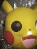OUTLET Costum carnaval Pokemon Pikachu costum galben Kigurumi 109-126 cm (4-6 ani) DEFECT
