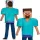 OUTLET Costum de carnaval Minecraft pentru baiat parada costumului Steve 134-146 cm (10-12 ani) - produs incomplet