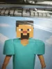 OUTLET Costum de carnaval Minecraft pentru baiat parada costumului Steve 134-146 cm (10-12 ani) - produs incomplet