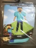 OUTLET Costum de carnaval Minecraft pentru baiat parada costumului Steve 134-146 cm (10-12 ani) - produs incomplet