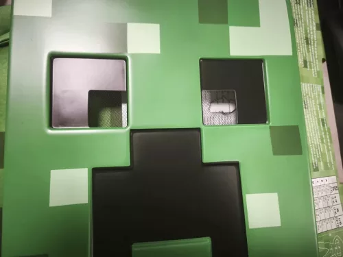 OUTLET Costum Minecraft Costum Carnaval Creeper 127-136 cm - produs defect