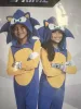 OUTLET Costum de carnaval Sonic pentru baieti si fete Costum arici Dress up 134-146 cm (10-12 ani) - produs incomplet