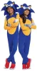 OUTLET Costum de carnaval Sonic pentru baieti si fete Costum arici Dress up 110-122 cm (4-6 ani) - produs incomplet