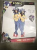 OUTLET Costum de carnaval Sonic pentru baieti si fete Costum arici Dress up 110-122 cm (4-6 ani) - produs incomplet