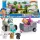 OUTLET Set de salvare Vehicule și figurine Psi Patrol Skye și Everest + pisici AMBALAJ DETERMINAT