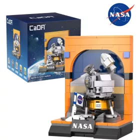   OUTLET Kit de construcție Cada NASA expoziție nave spațiale Apollo 11 modul lunar 206 piese AMBALAJ DETERMINAT