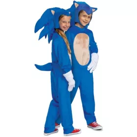   OUTLET Costum de carnaval Sonic pentru baieti si fete Costum arici Dress up 125-135 cm (7-8 ani) EXPOZITIE
