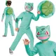 OUTLET Costum de carnaval Costum Pokemon Bulbasaur Costum verde Kigurumi 109-126 cm (4-6 ani) DUPĂ RETURNARE