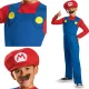 OUTLET Costum de carnaval Costum Super Mario pentru baieti 125-135cm (7-8 ani) - marfa returnata