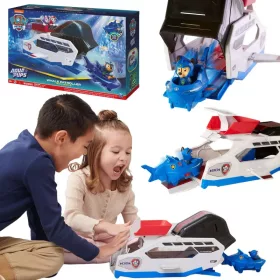   OUTLET Psi Patrol Patrula subacvatica Aqua Pups 3in1 + figurina Chase AMBALAJ DETERMINAT