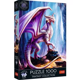   OUTLET Puzzle 1000 Colectia Fantasy Treasure Keeper Colectia Trefl Anne Stokes 12+ AMBALAJE DEFECTATE