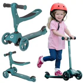   OUTLET Evo Tricicleta reglabila pentru copii 2 in 1 Cruiser cu scaun - marfa returnata