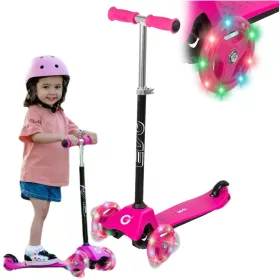   OUTLET EVO Triciclu reglabil pentru copii Light Up Mini Cruiser Roți Light Up Roți AMBALAJ DETERMINAT