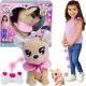 OUTLET Chi Chi Love Câine interactiv Chihuahua Loomy cu telecomandă Sound Lesă luminoasă 18 cm 3+ - mărfuri returnate
