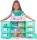 OUTLET Casă de păpuși interactivă Mači Gabi's House 60 cm mare + figurine Kiciuś Panduś și Gabi Gabby's Purrfect Dollhouse PRODUS DEFECT DE SUNET