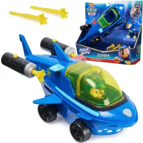   OUTLET Psi Patrol 2in1 Chase Aqua Pups Set Vehicul subacvatic Lansatorul de rechini + Figurina SET INCOMPLET