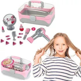   OUTLET Set de păr pentru copii multicolor Braun Uscător de păr alimentat cu baterii Klein sound - produs incomplet