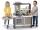 OUTLET Smoby Bucatarie copii mini Tefal Evolutive Magic Bubble - produs incomplet