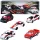 OUTLET Set de 5 mașini sport din metal Toyota Racing Supra Corolla GT pentru cadou AMBALAJ DETERMINAT