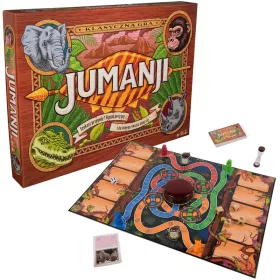   OUTLET Jumanji Movie Board Game Adventure Social Family Spin Master DEFECT