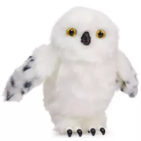   OUTLET Harry Potter Hedwig Bufniță albă interactivă cu frunză + accesorii Sound 23 cm 5+ - produs defect