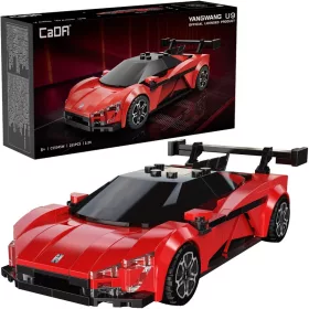   OUTLET Blocuri de construcție CaDA Racing Mașină de curse Yangwang U9 Auto Sports AMBALAJ DETERMINAT