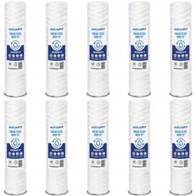   Cartuș filtru Aquafit Cartuș filtru apă 10 inch String PP 100 microni 0 l