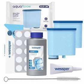    2× Filtru de apă pentru aparatul de cafea AquaFloow AF04, albastru + alte 4 produse