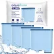  4x filtru AquaFloow pentru aparatul de cafea Saeco Philips Latte Go cu sistem AquaClean